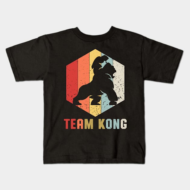 team kong 2021 Kids T-Shirt by Moe99